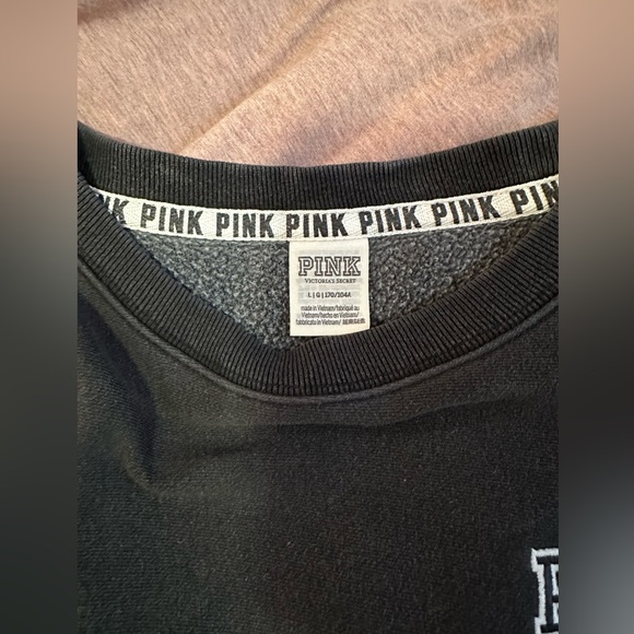 VS PINK collegiate collection sweater, size large - Picture 4 of 4